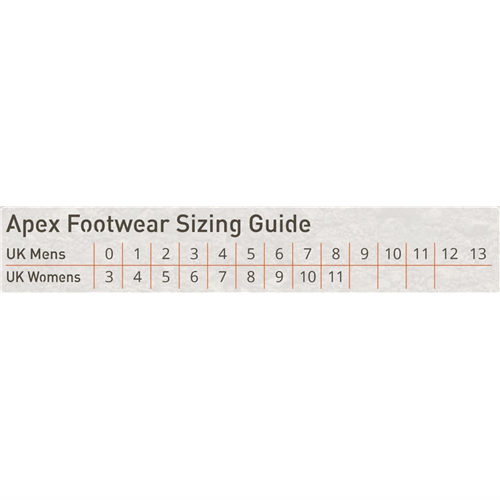 Apex Size Guide